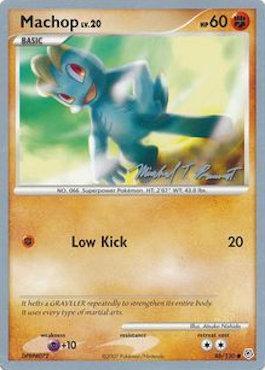 Machop LV.20 (86/130) (Boltevoir - Michael Pramawat) [World Championships 2010] | Fandemonia Ltd