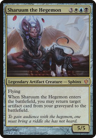 Sharuum the Hegemon (Commander 2013) [Commander 2013 Oversized] | Fandemonia Ltd