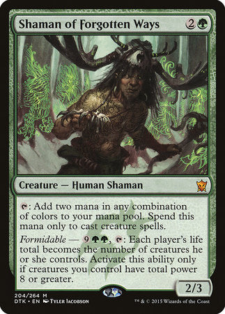 Shaman of Forgotten Ways [Dragons of Tarkir] | Fandemonia Ltd