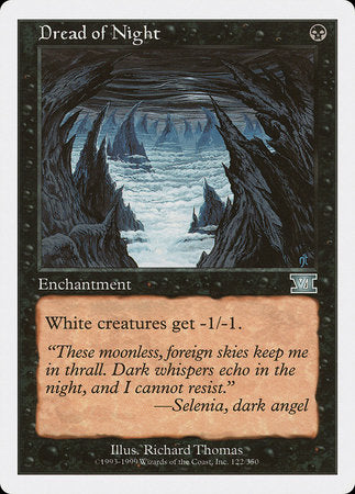 Dread of Night [Classic Sixth Edition] | Fandemonia Ltd