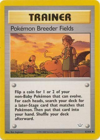 Pokemon Breeder Fields (62/64) [Neo Revelation Unlimited] | Fandemonia Ltd
