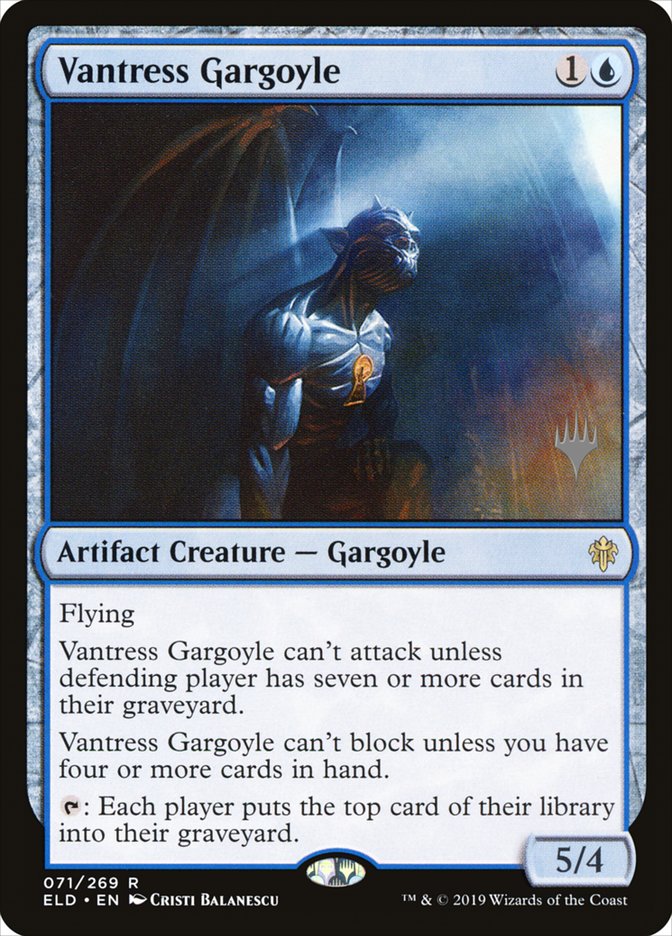 Vantress Gargoyle (Promo Pack) [Throne of Eldraine Promos] | Fandemonia Ltd