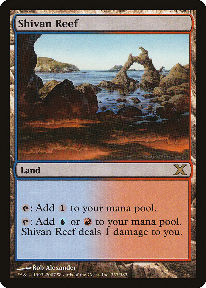 Shivan Reef [Tenth Edition] | Fandemonia Ltd