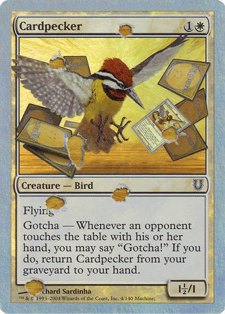 Cardpecker (Alternate Foil) [Unhinged] | Fandemonia Ltd