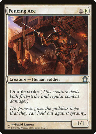Fencing Ace [Return to Ravnica] | Fandemonia Ltd