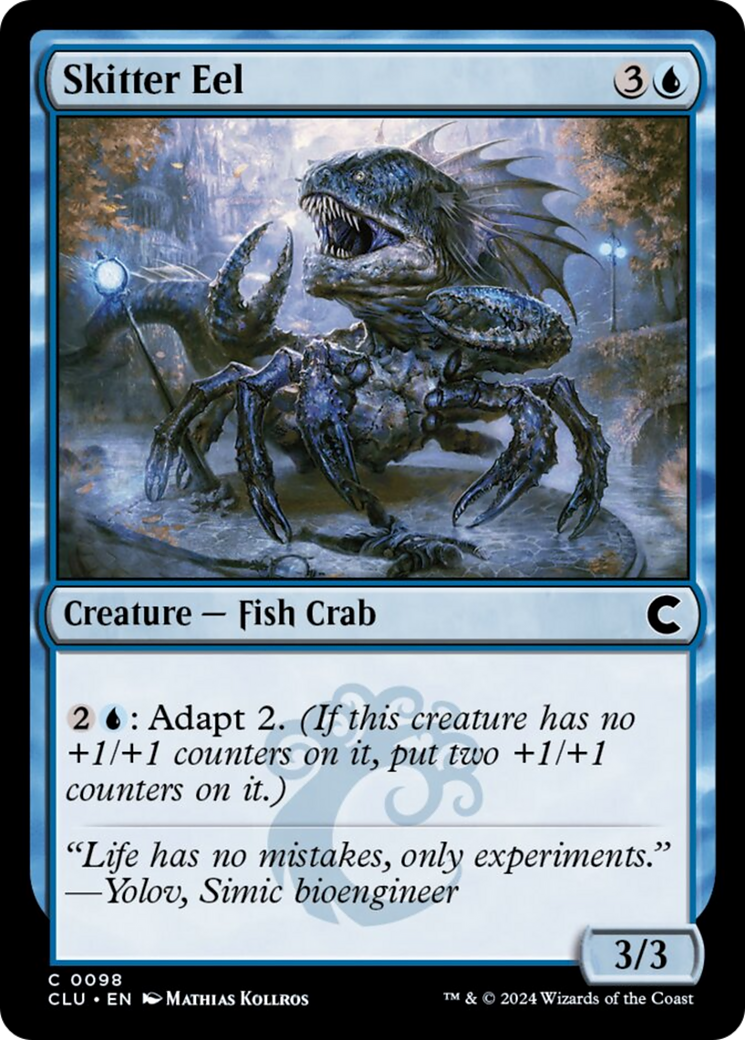 Skitter Eel [Ravnica: Clue Edition] | Fandemonia Ltd