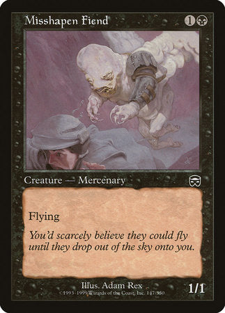 Misshapen Fiend [Mercadian Masques] | Fandemonia Ltd