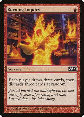 Burning Inquiry [Magic 2010] | Fandemonia Ltd