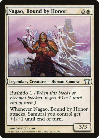 Nagao, Bound by Honor [Champions of Kamigawa] | Fandemonia Ltd