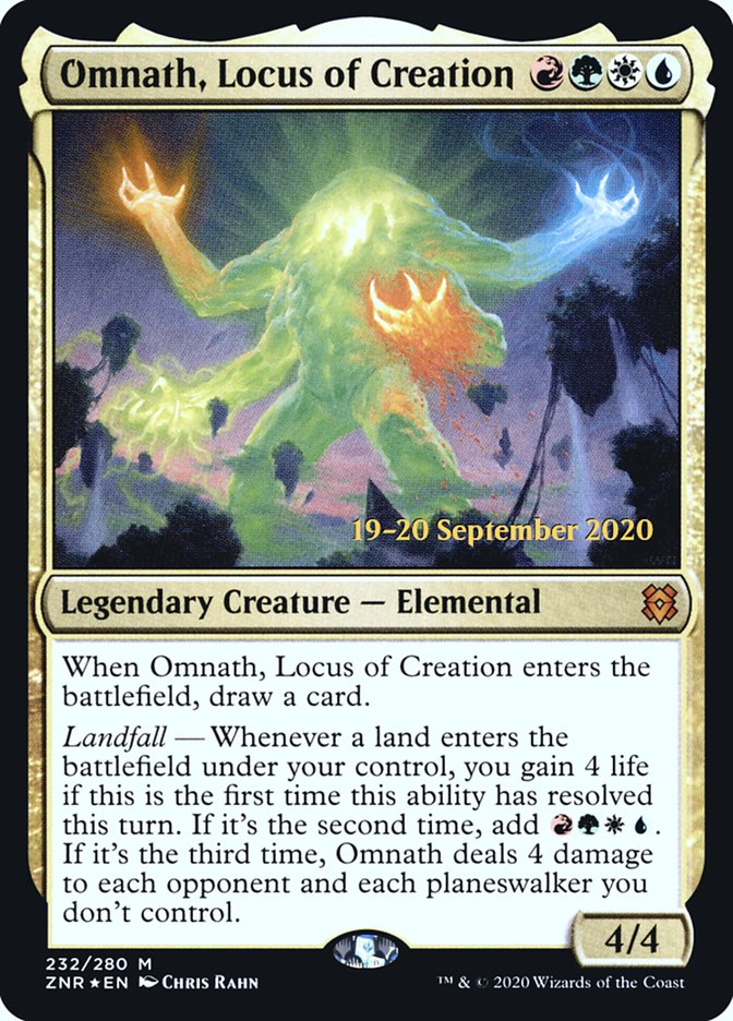 Omnath, Locus of Creation  [Zendikar Rising Prerelease Promos] | Fandemonia Ltd