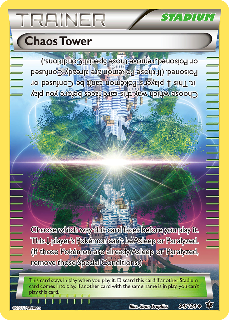 Chaos Tower (94/124) [XY: Fates Collide] | Fandemonia Ltd
