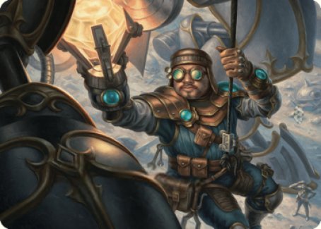 Powerstone Engineer Art Card [The Brothers' War Art Series] | Fandemonia Ltd