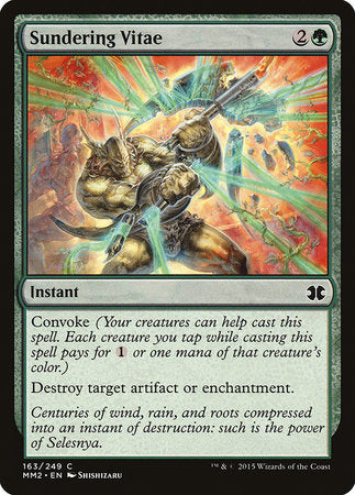 Sundering Vitae [Modern Masters 2015] | Fandemonia Ltd