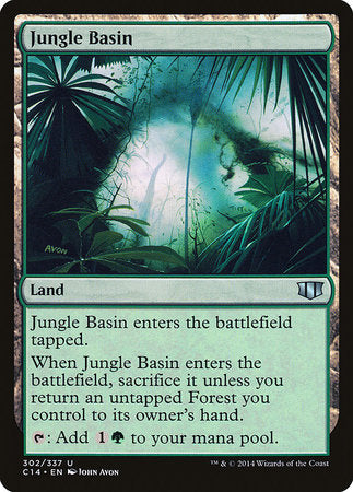 Jungle Basin [Commander 2014] | Fandemonia Ltd