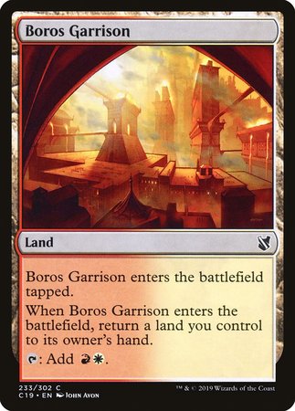 Boros Garrison [Commander 2019] | Fandemonia Ltd