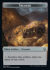 Bird (002) // Treasure Double-sided Token [Dominaria United Tokens] | Fandemonia Ltd