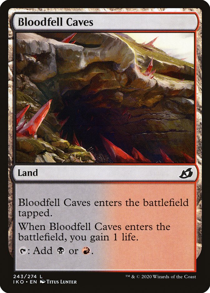 Bloodfell Caves [Ikoria: Lair of Behemoths] | Fandemonia Ltd