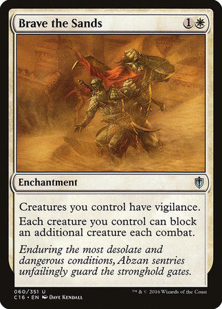 Brave the Sands [Commander 2016] | Fandemonia Ltd