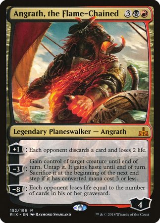 Angrath, the Flame-Chained [Rivals of Ixalan] | Fandemonia Ltd