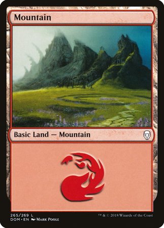 Mountain (265) [Dominaria] | Fandemonia Ltd