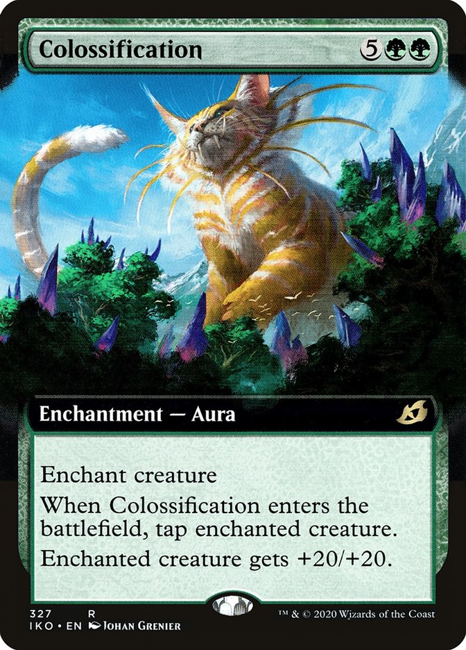 Colossification (Extended Art) [Ikoria: Lair of Behemoths] | Fandemonia Ltd