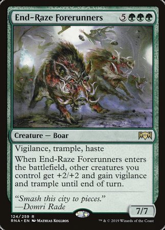 End-Raze Forerunners [Ravnica Allegiance] | Fandemonia Ltd