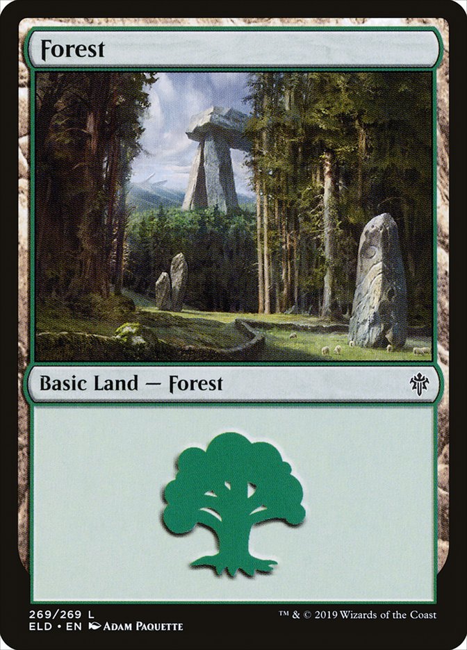 Forest (269) [Throne of Eldraine] | Fandemonia Ltd