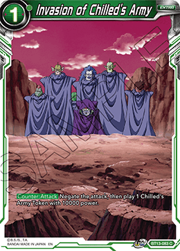 Invasion of Chilled's Army (Common) [BT13-083] | Fandemonia Ltd