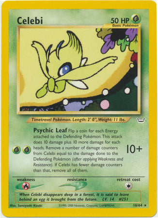 Celebi (16/64) [Neo Revelation Unlimited] | Fandemonia Ltd