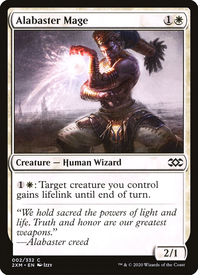 Alabaster Mage [Double Masters] | Fandemonia Ltd