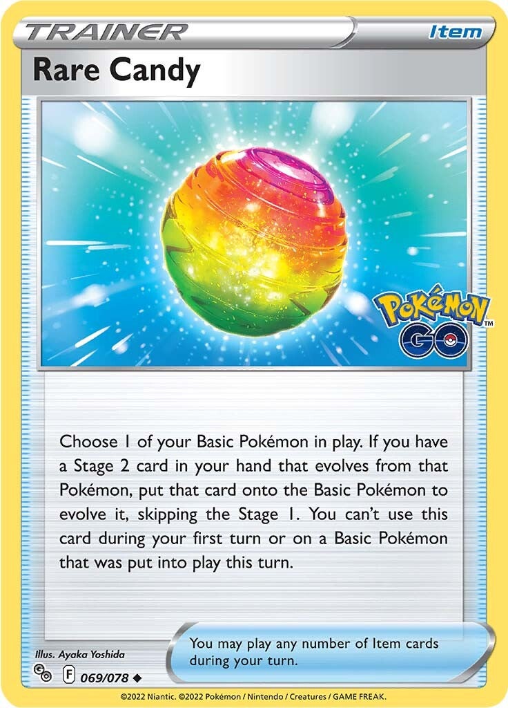 Rare Candy (069/078) [Pokémon GO] | Fandemonia Ltd