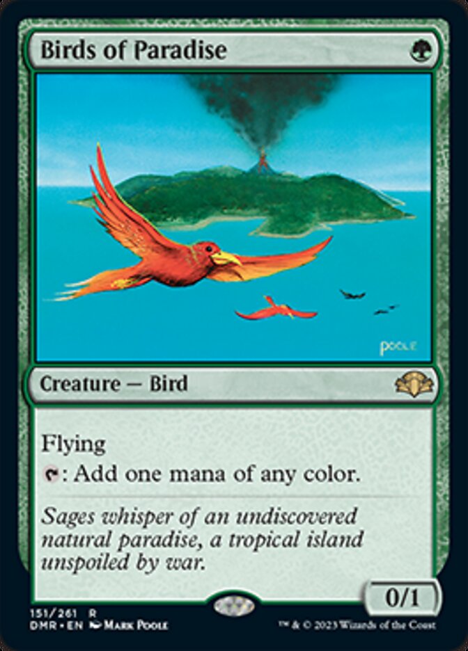 Birds of Paradise [Dominaria Remastered] | Fandemonia Ltd