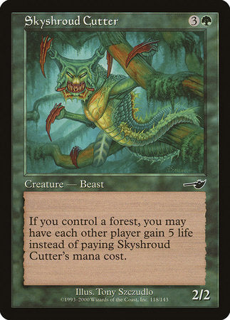 Skyshroud Cutter [Nemesis] | Fandemonia Ltd