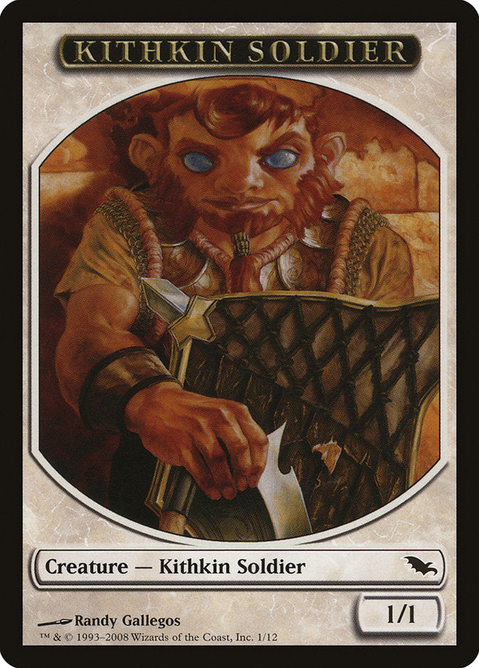 Kithkin Soldier [Shadowmoor Tokens] | Fandemonia Ltd