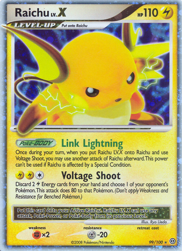 Raichu LV.X (99/100) [Diamond & Pearl: Stormfront] | Fandemonia Ltd