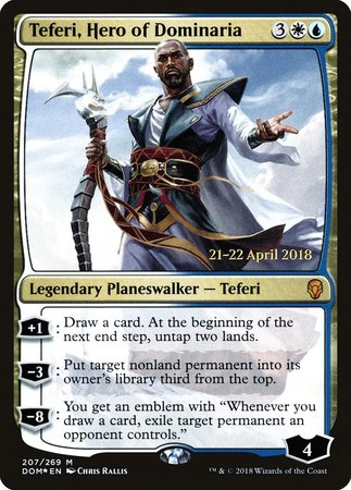 Teferi, Hero of Dominaria [Dominaria Promos] | Fandemonia Ltd