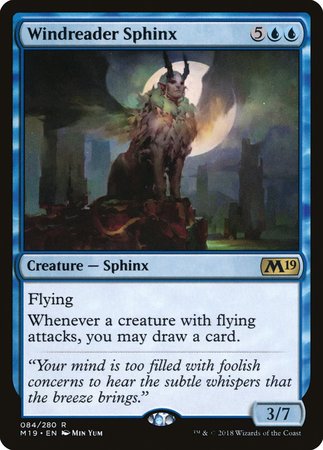 Windreader Sphinx [Core Set 2019] | Fandemonia Ltd