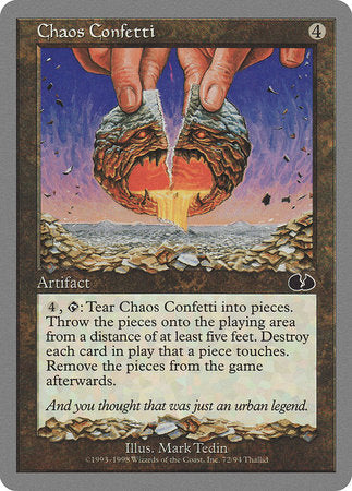 Chaos Confetti [Unglued] | Fandemonia Ltd