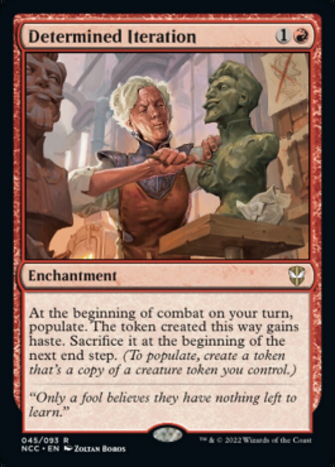 Determined Iteration [Streets of New Capenna Commander] | Fandemonia Ltd