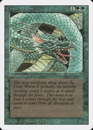 Craw Wurm [Revised Edition] | Fandemonia Ltd