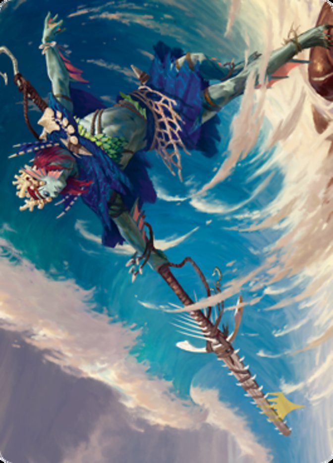 Tazeem Roilmage Art Card (Gold-Stamped Signature) [Zendikar Rising Art Series] | Fandemonia Ltd