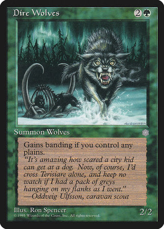 Dire Wolves [Ice Age] | Fandemonia Ltd