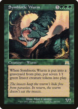 Symbiotic Wurm [Onslaught] | Fandemonia Ltd