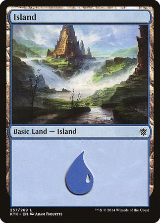 Island (257) [Khans of Tarkir] | Fandemonia Ltd