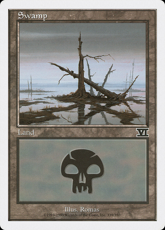 Swamp (339) [Classic Sixth Edition] | Fandemonia Ltd