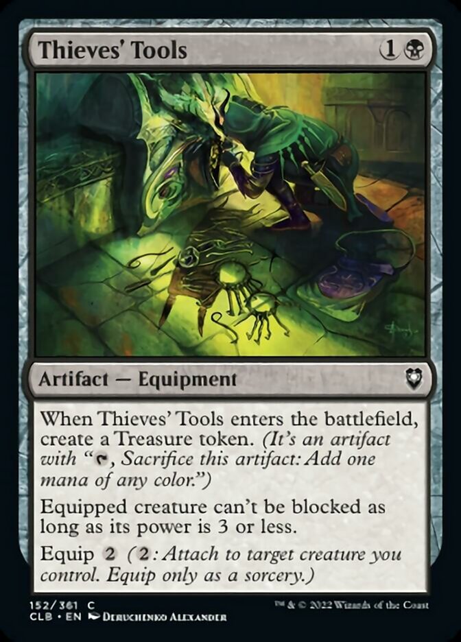 Thieves' Tools [Commander Legends: Battle for Baldur's Gate] | Fandemonia Ltd