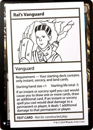 Ral's Vanguard (2021 Edition) [Mystery Booster Playtest Cards] | Fandemonia Ltd