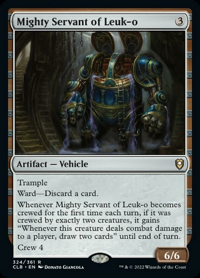 Mighty Servant of Leuk-o [Commander Legends: Battle for Baldur's Gate] | Fandemonia Ltd