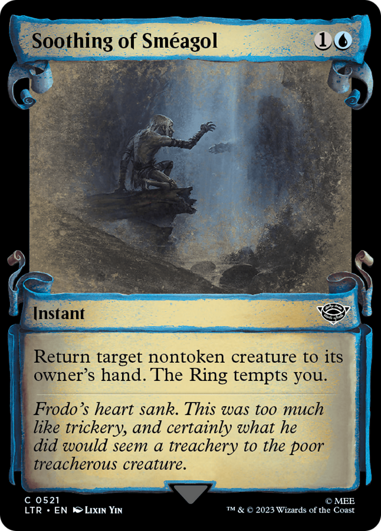 Soothing of Smeagol [The Lord of the Rings: Tales of Middle-Earth Showcase Scrolls] | Fandemonia Ltd