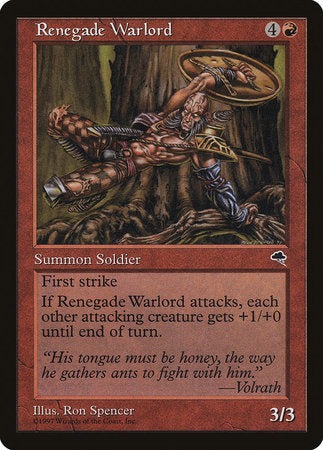 Renegade Warlord [Tempest] | Fandemonia Ltd